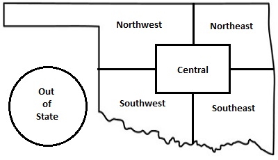 Oklahoma Member Map