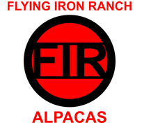 Flying Iron Ranch Alpacas Logo