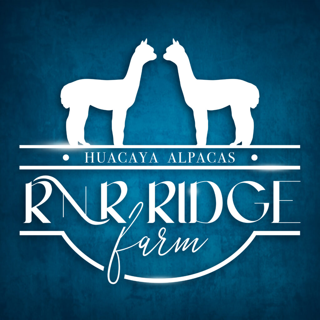 RNR Ridge Farm Huacaya Alpacas Logo